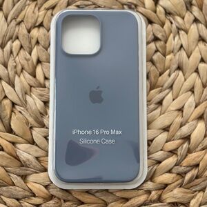 Apple iPhone 16 Pro Max Silicone Case - Dark Grey